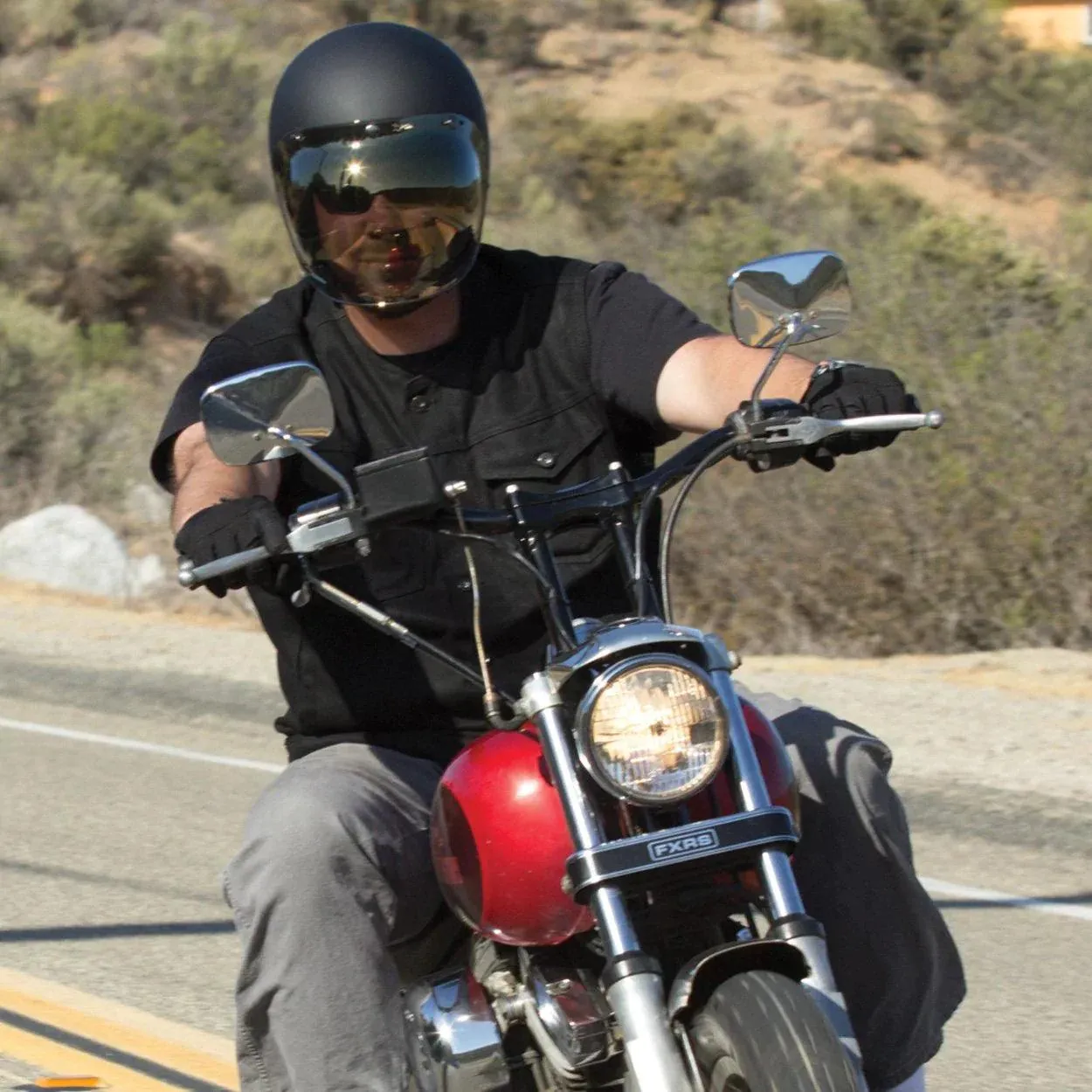 Biltwell Bonanza Helmet Flat Black