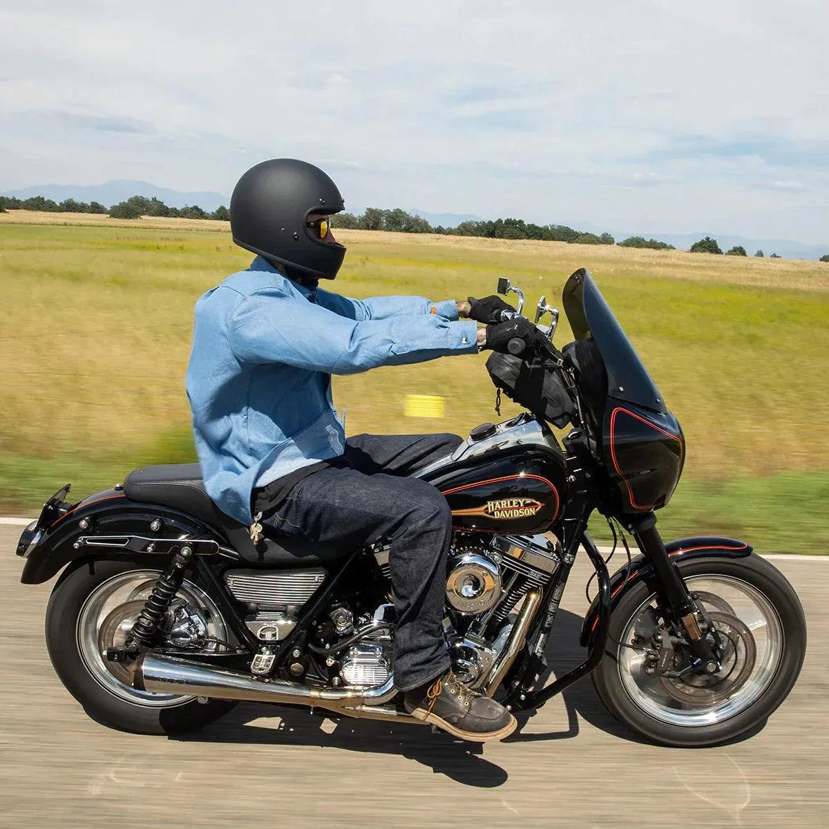 Biltwell Gringo ECE Helmet Flat Black