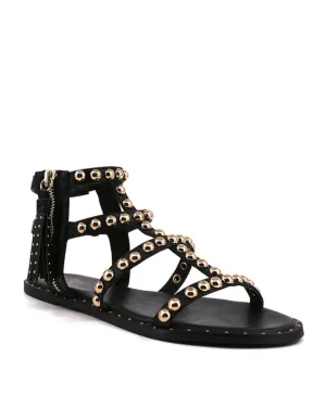Bina Gladiator Sandals - Black