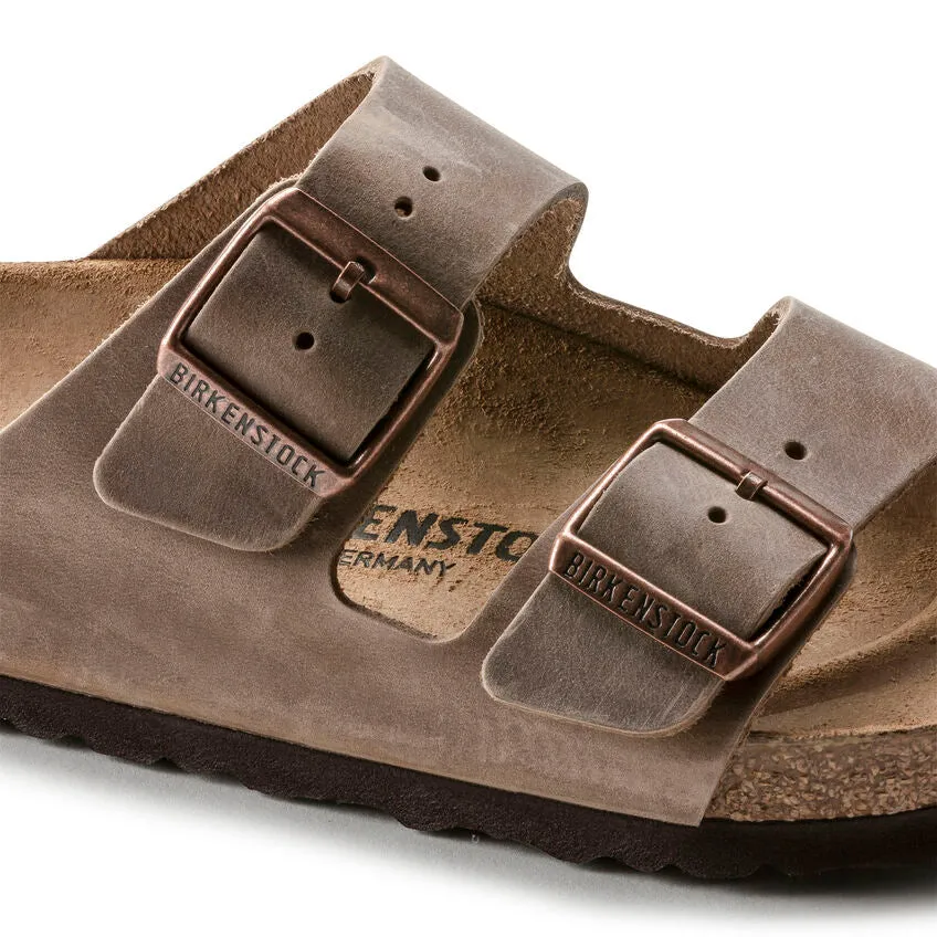 Birkenstock Arizona - Tobacco Brown | Oiled Leather - 352201