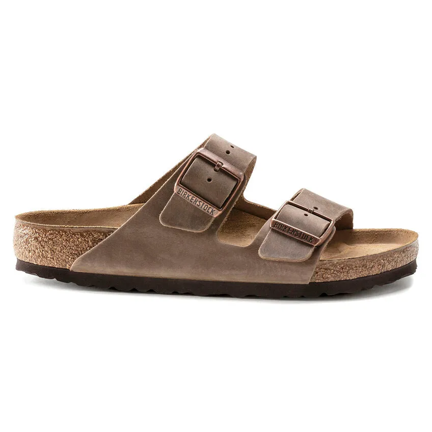 Birkenstock Arizona - Tobacco Brown | Oiled Leather - 352201