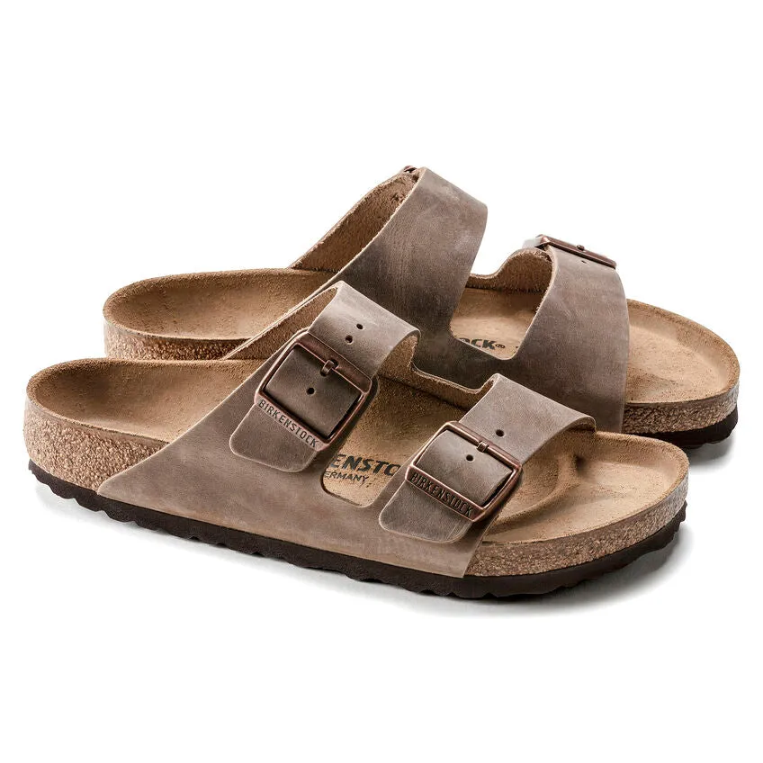 Birkenstock Arizona - Tobacco Brown | Oiled Leather - 352201