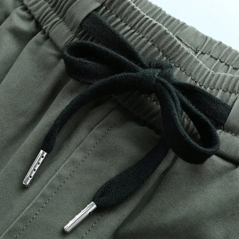 Black Cargo Pants tactical Japanese black Techwear cotton pants