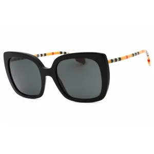 Burberry Women's Sunglasses - Black Plastic Oversized Full Rim Frame | 0BE4323 385387