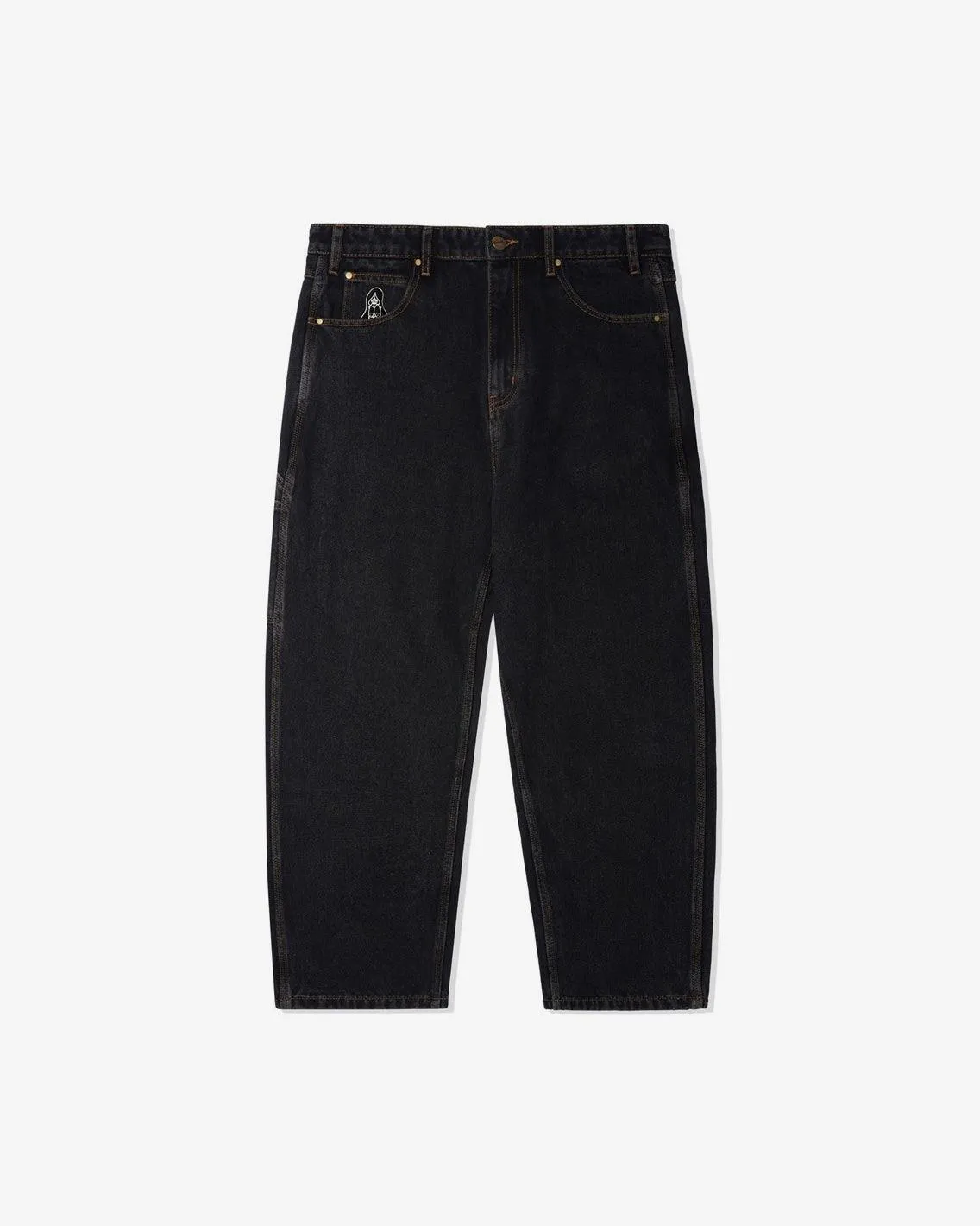 Butter Goods - Hound Denim Jeans - Washed Black