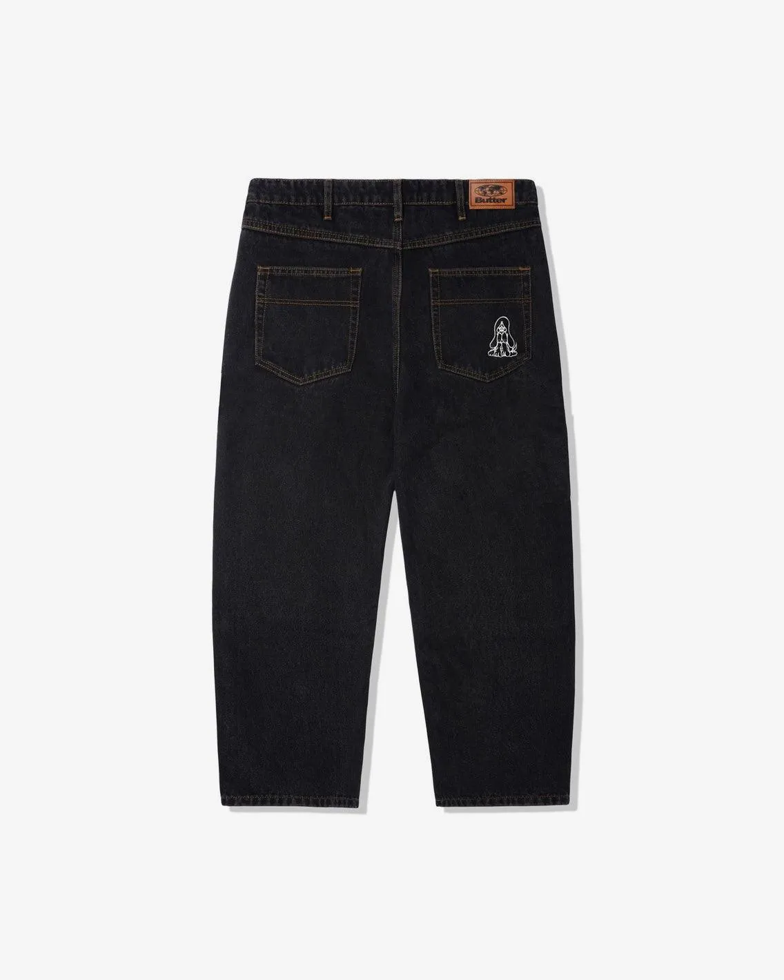 Butter Goods - Hound Denim Jeans - Washed Black