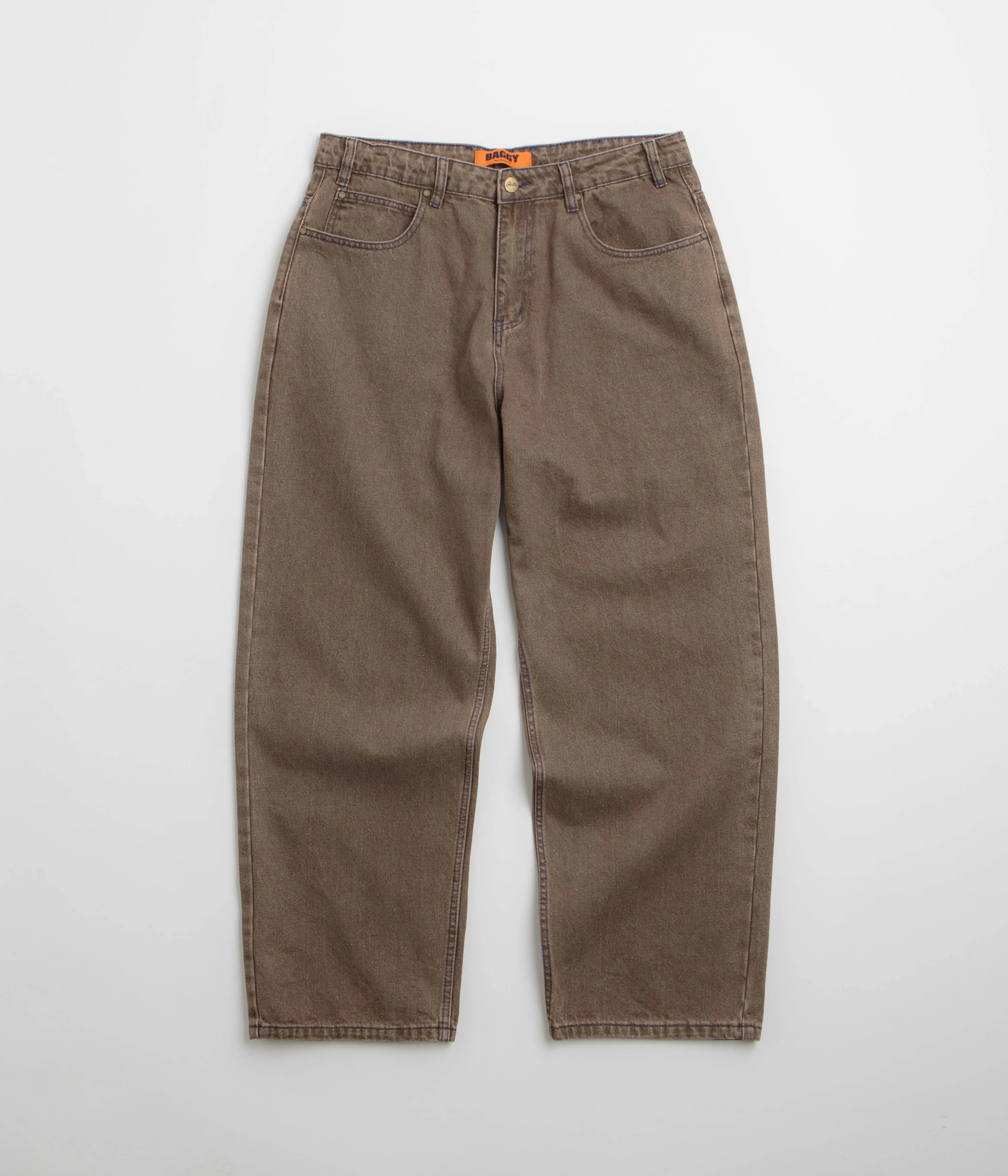 Butter Goods Warped Jeans - Washed Brown