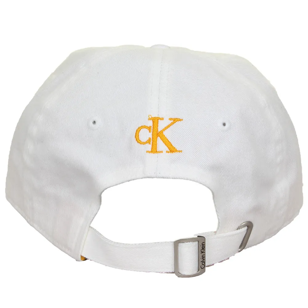 Calvin Klein Jeans Men's Embroidered Monogram Logo Baseball Hat Cap