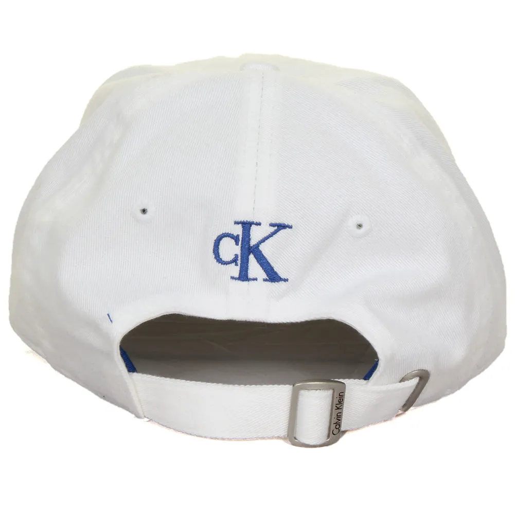 Calvin Klein Jeans Men's Embroidered Monogram Logo Baseball Hat Cap