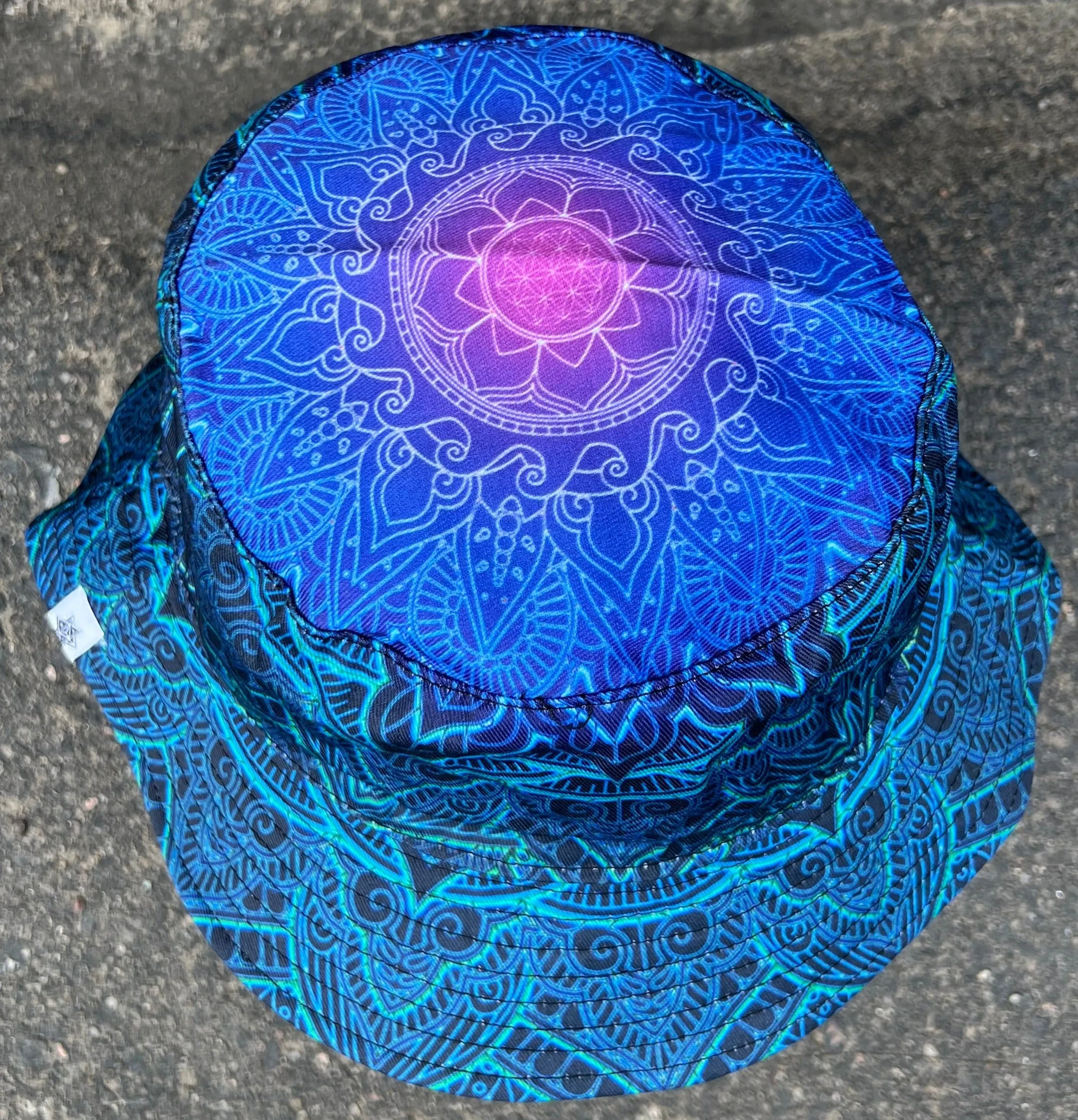 Cameron Gray - "Mandala Love" - Reversible Bucket Hat