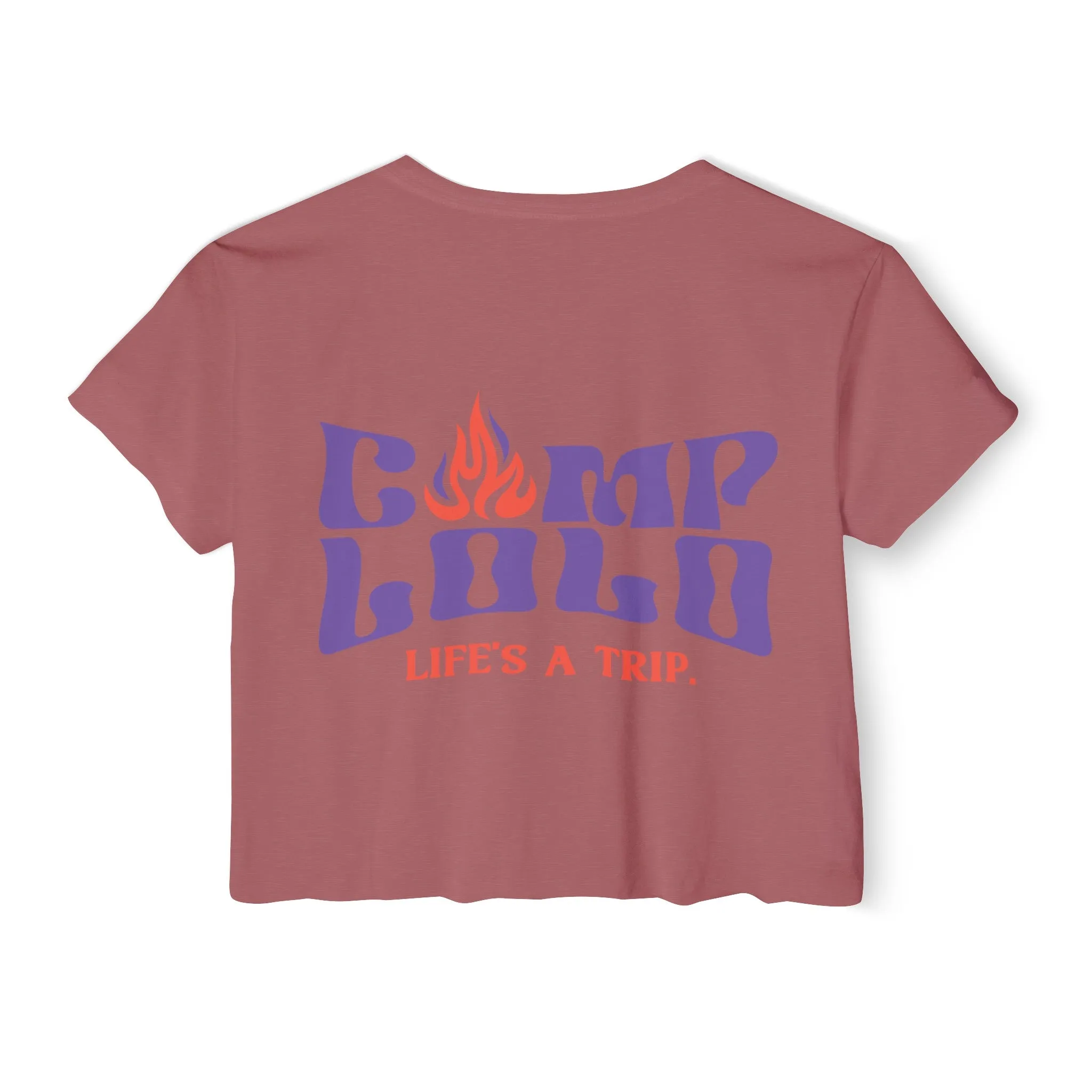 Camp Lolo Carnival Women's Festival Crop Top