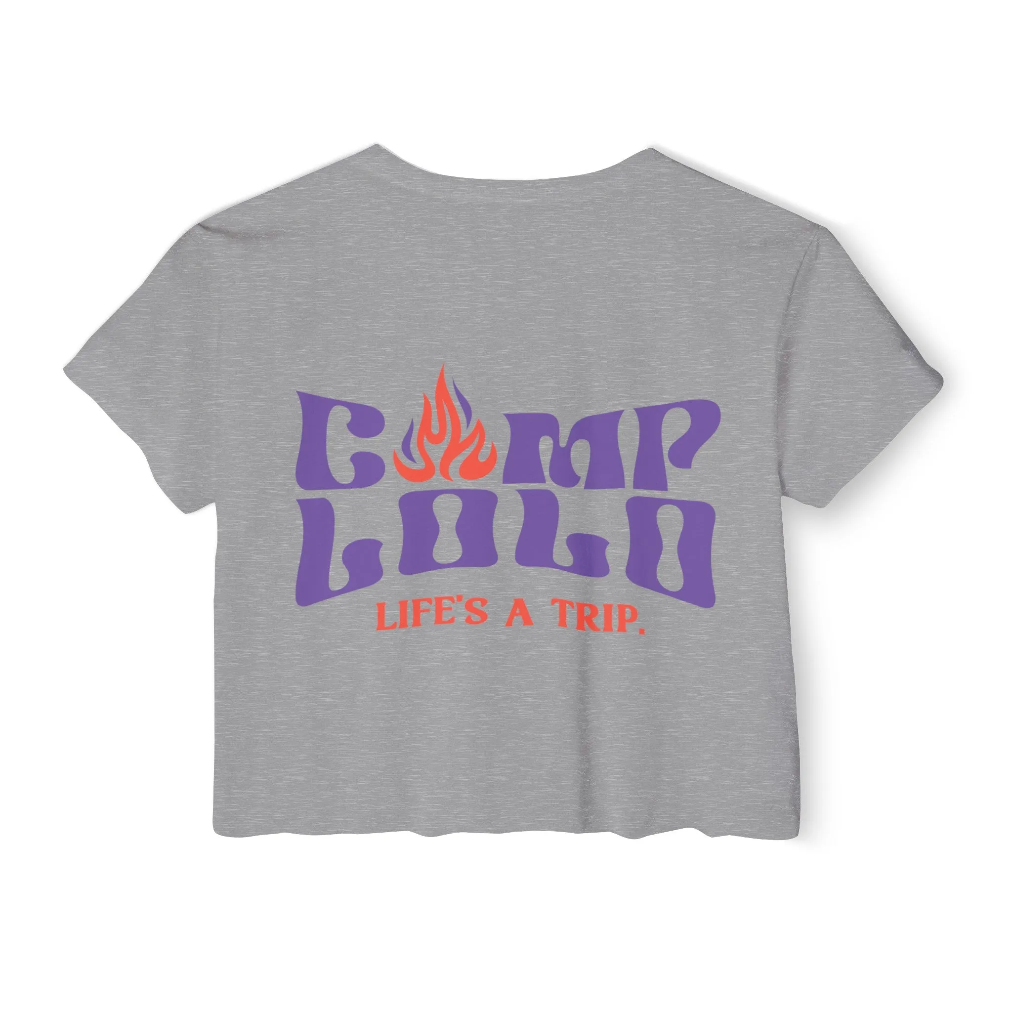 Camp Lolo Carnival Women's Festival Crop Top