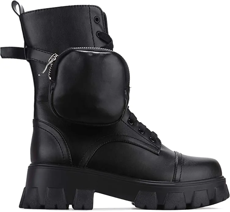 Cape Robbin Monalisa Combat Boots