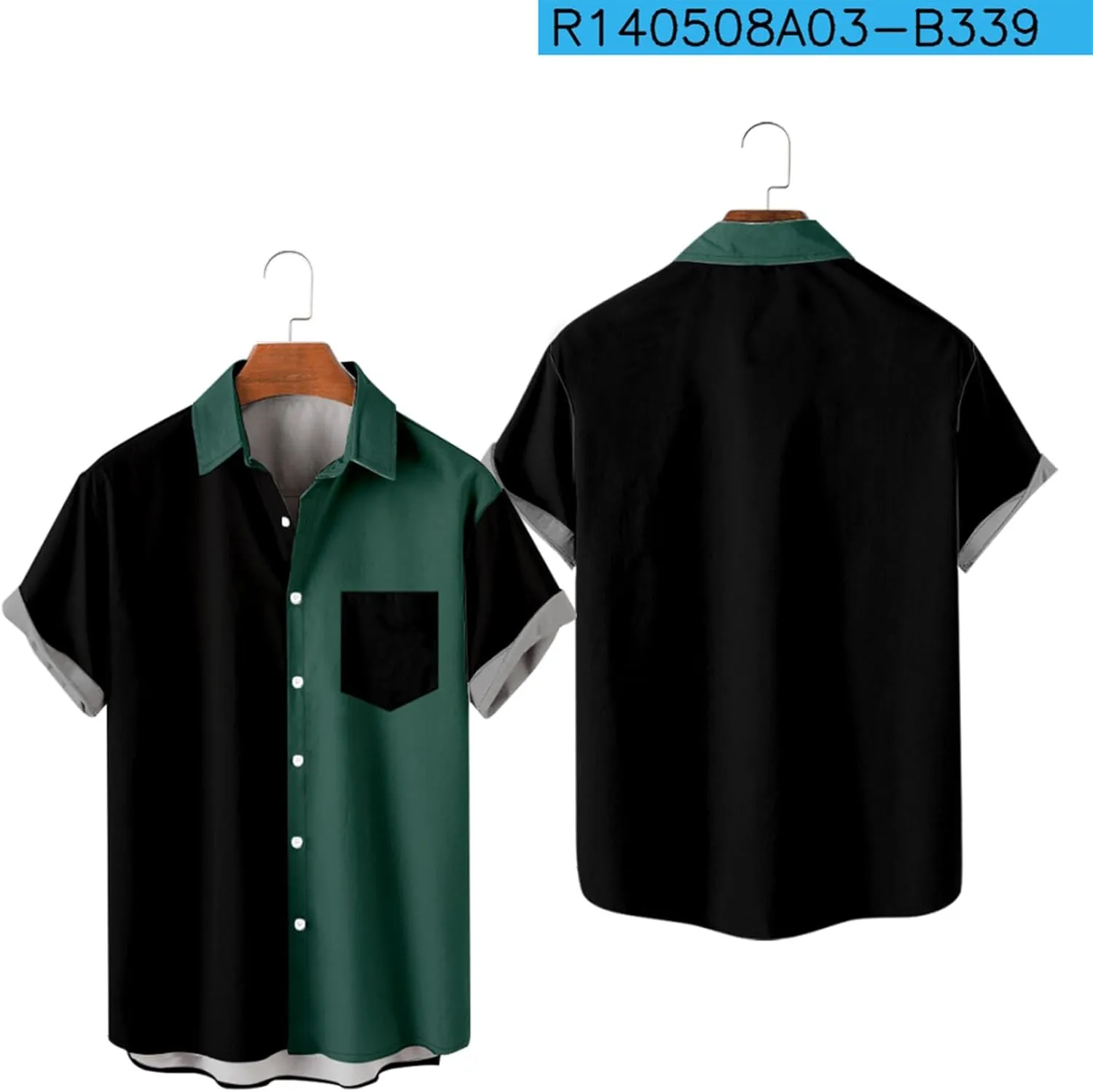 Cardigan Tshirts for Mens Winter Fall Short Sleeve High Neck Print Tops Shirt Mens 2024 Y2K