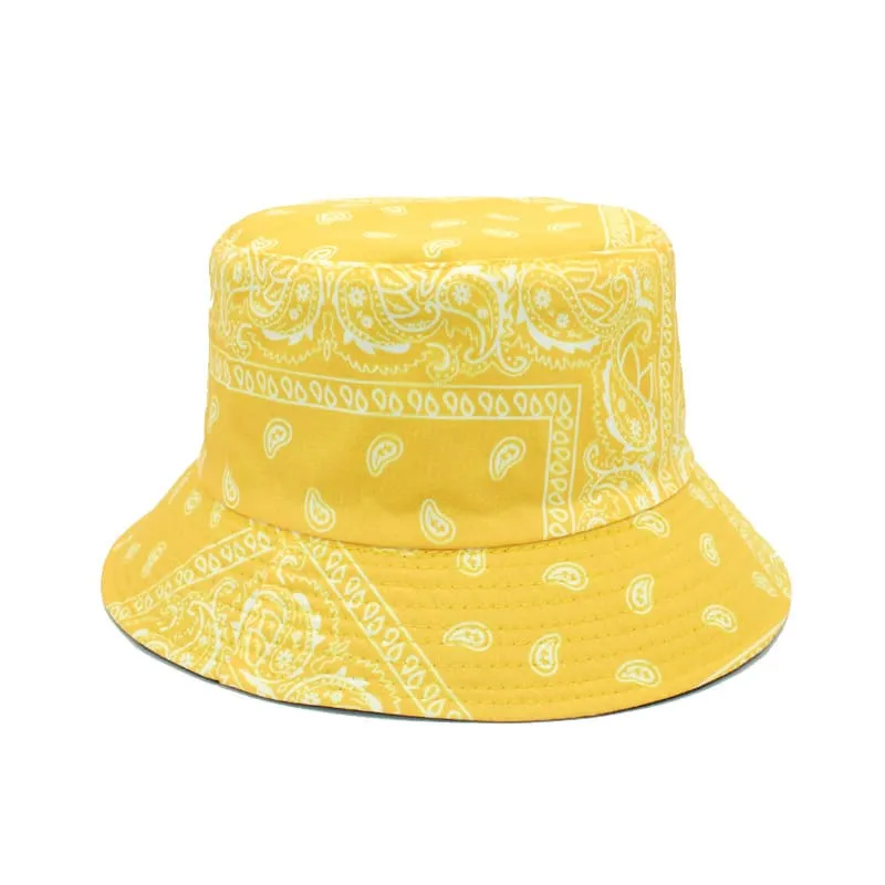 Cashew Flower Vintage Bucket Hat