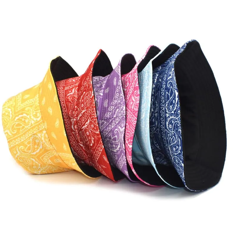 Cashew Flower Vintage Bucket Hat