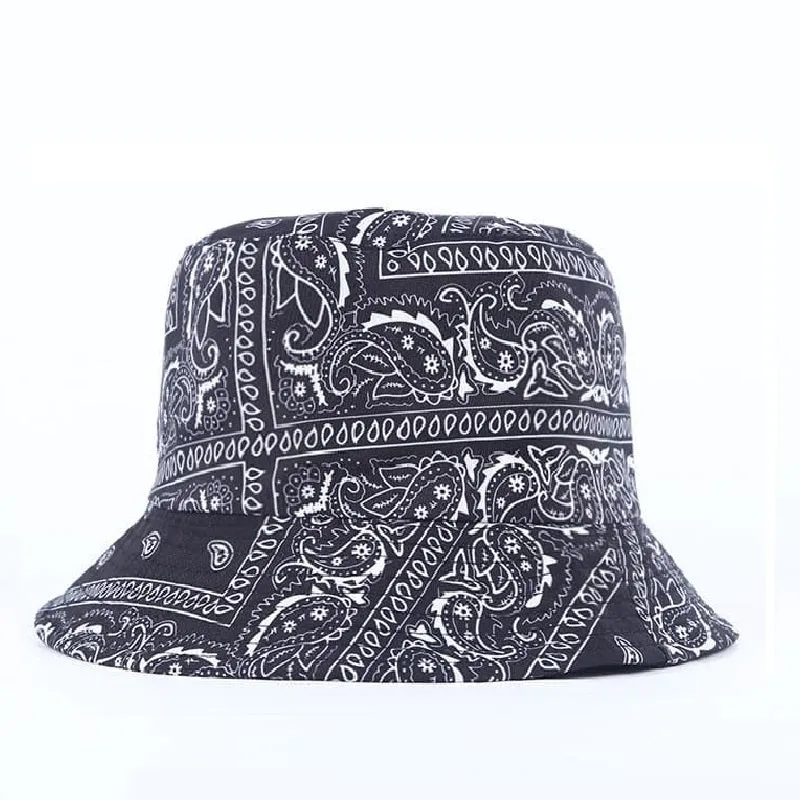 Cashew Flower Vintage Bucket Hat