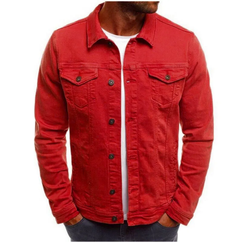 Casual Denim Shirt Style Men's Jacket