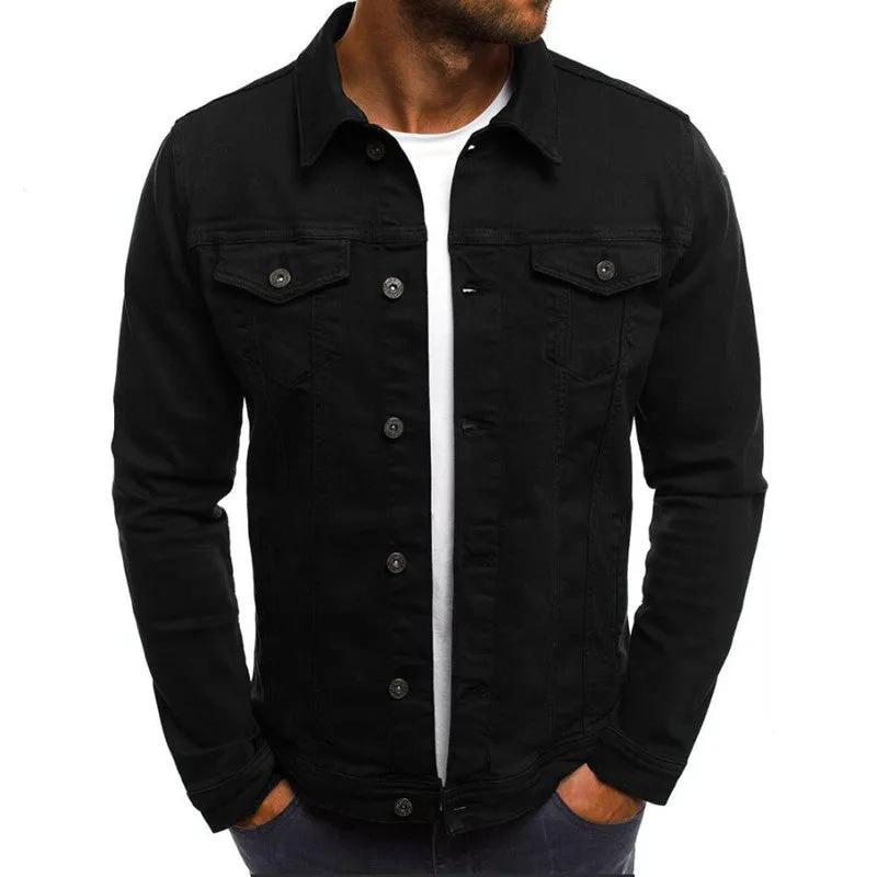 Casual Denim Shirt Style Men's Jacket