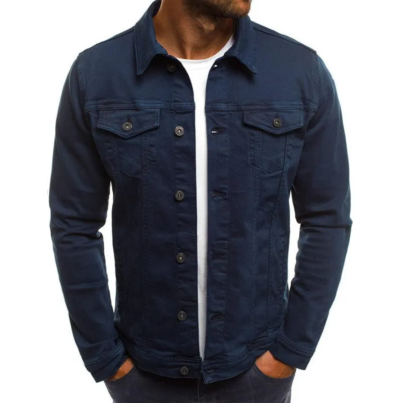 Casual Denim Shirt Style Men's Jacket