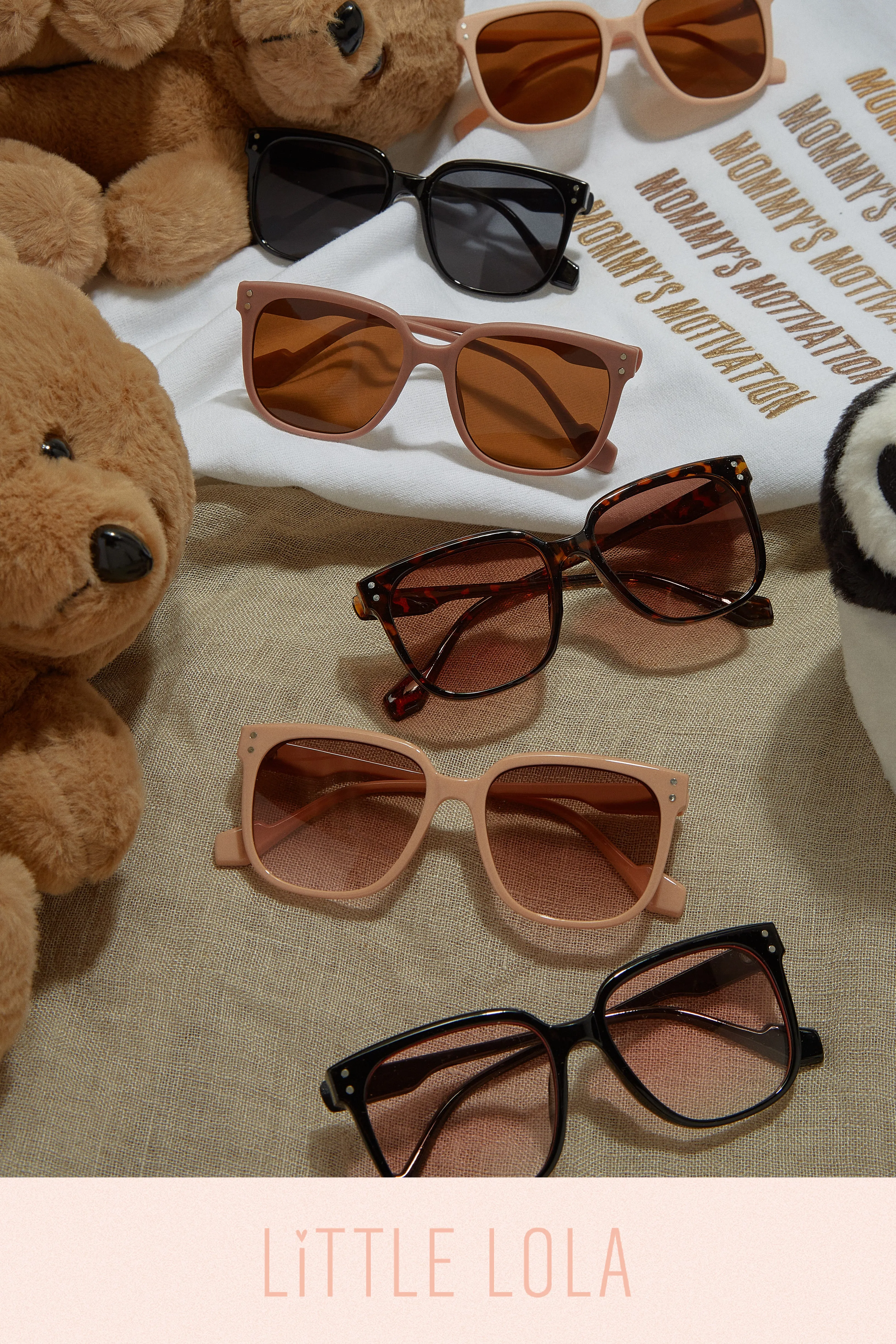 Celina Kids Oversized Sunglasses - Pink