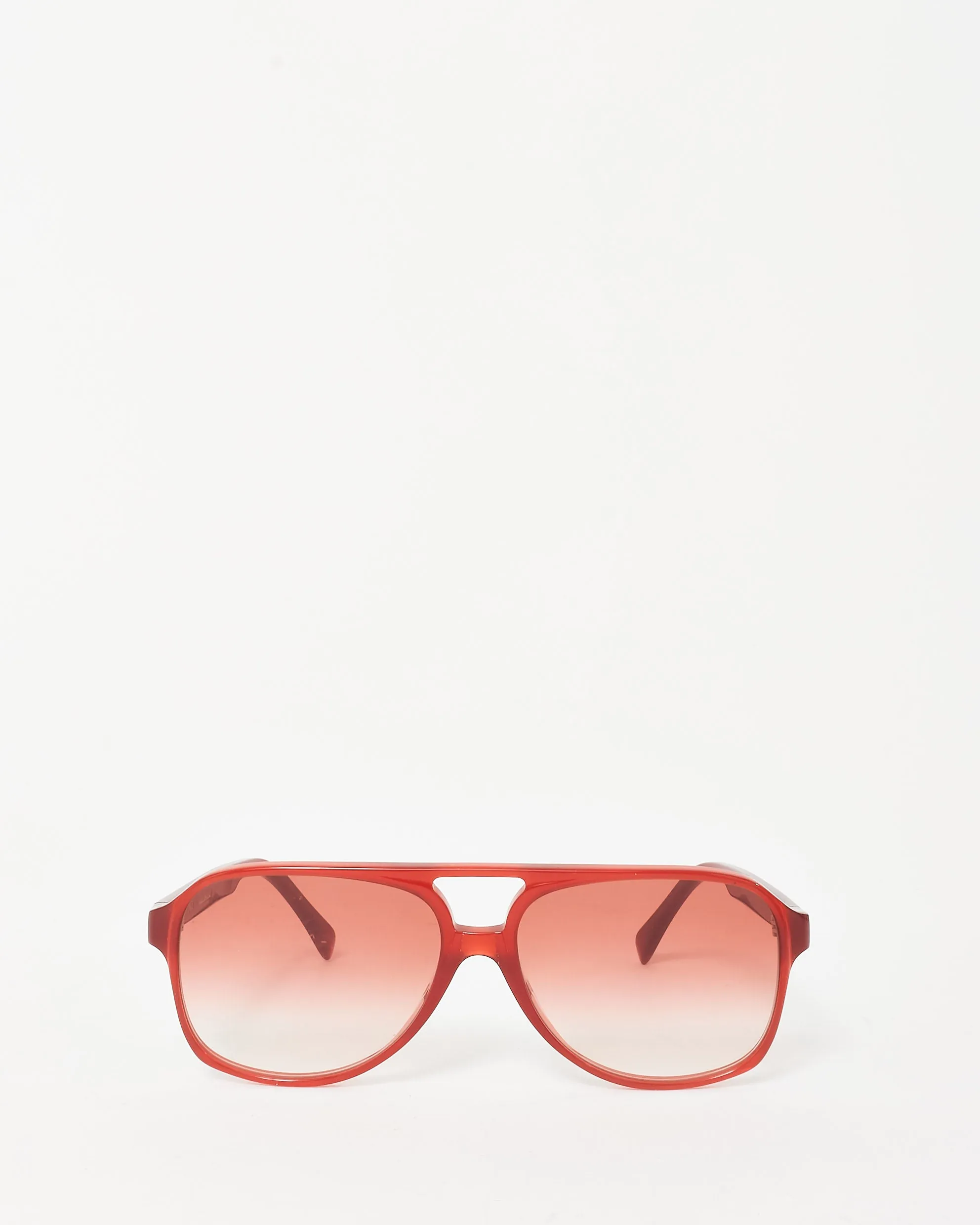 Celine Red Acetate Aviator CL40032U Sunglasses