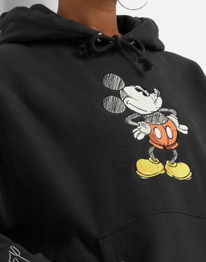 Champion Disney's Mickey & Friends Reverse Weave Boyfriend Hoodie, Disney's Mickey Mouse Black GF510 592178 003