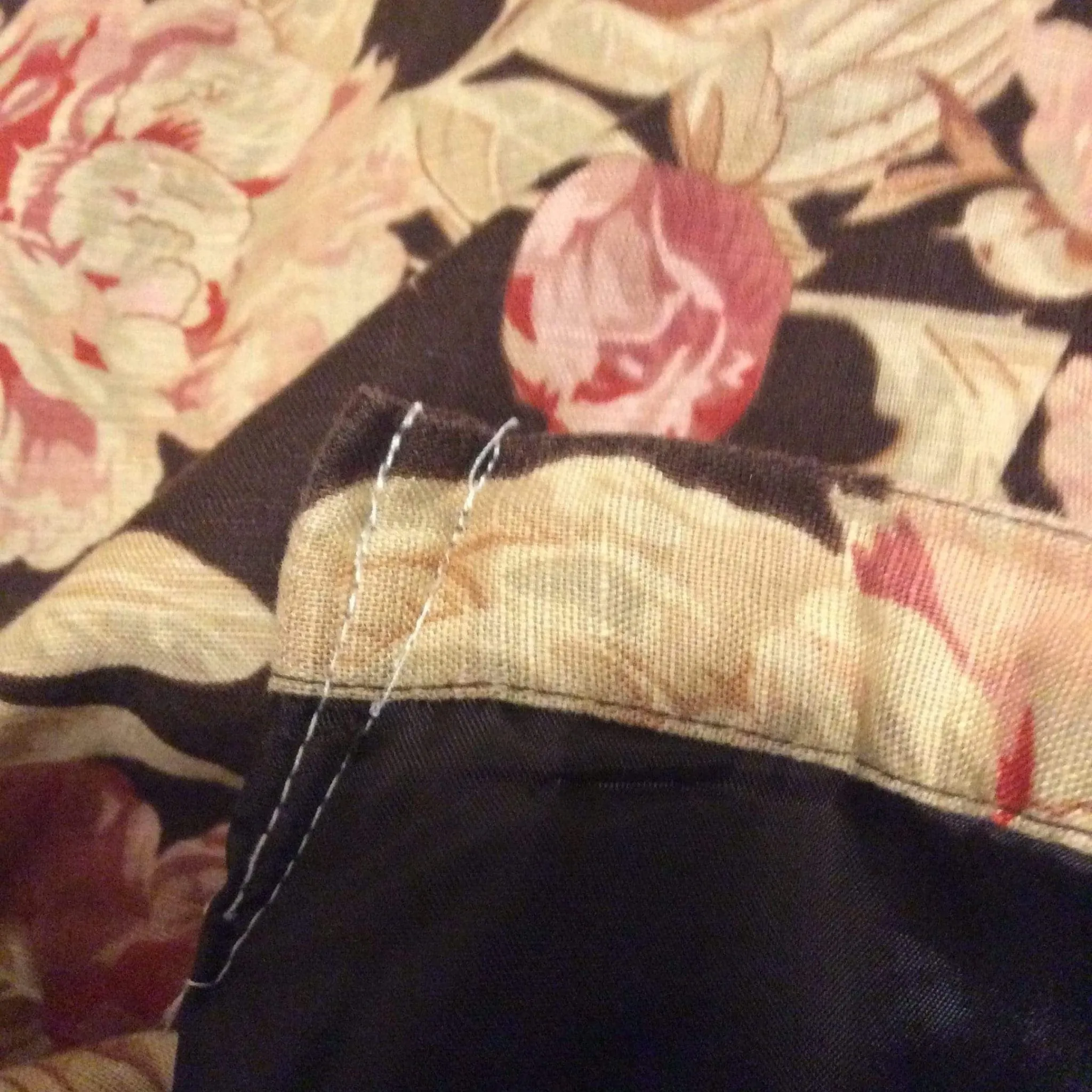 Chaps Linen Mini Skirt