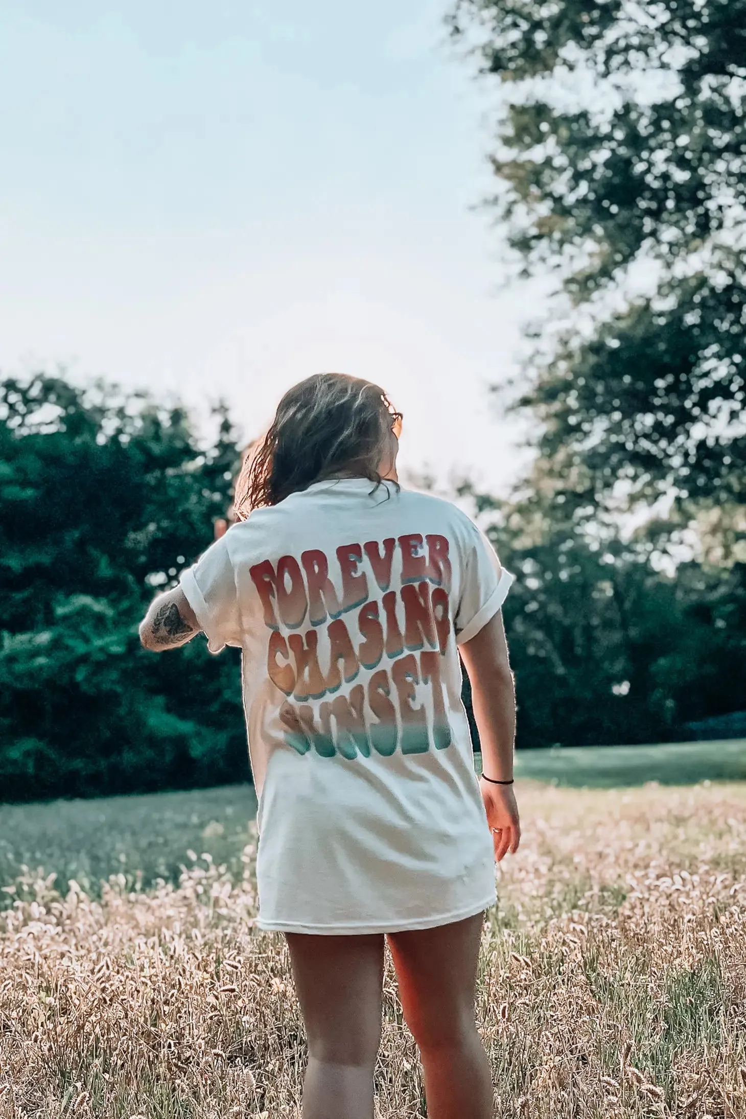 Chasing Sunsets Tee