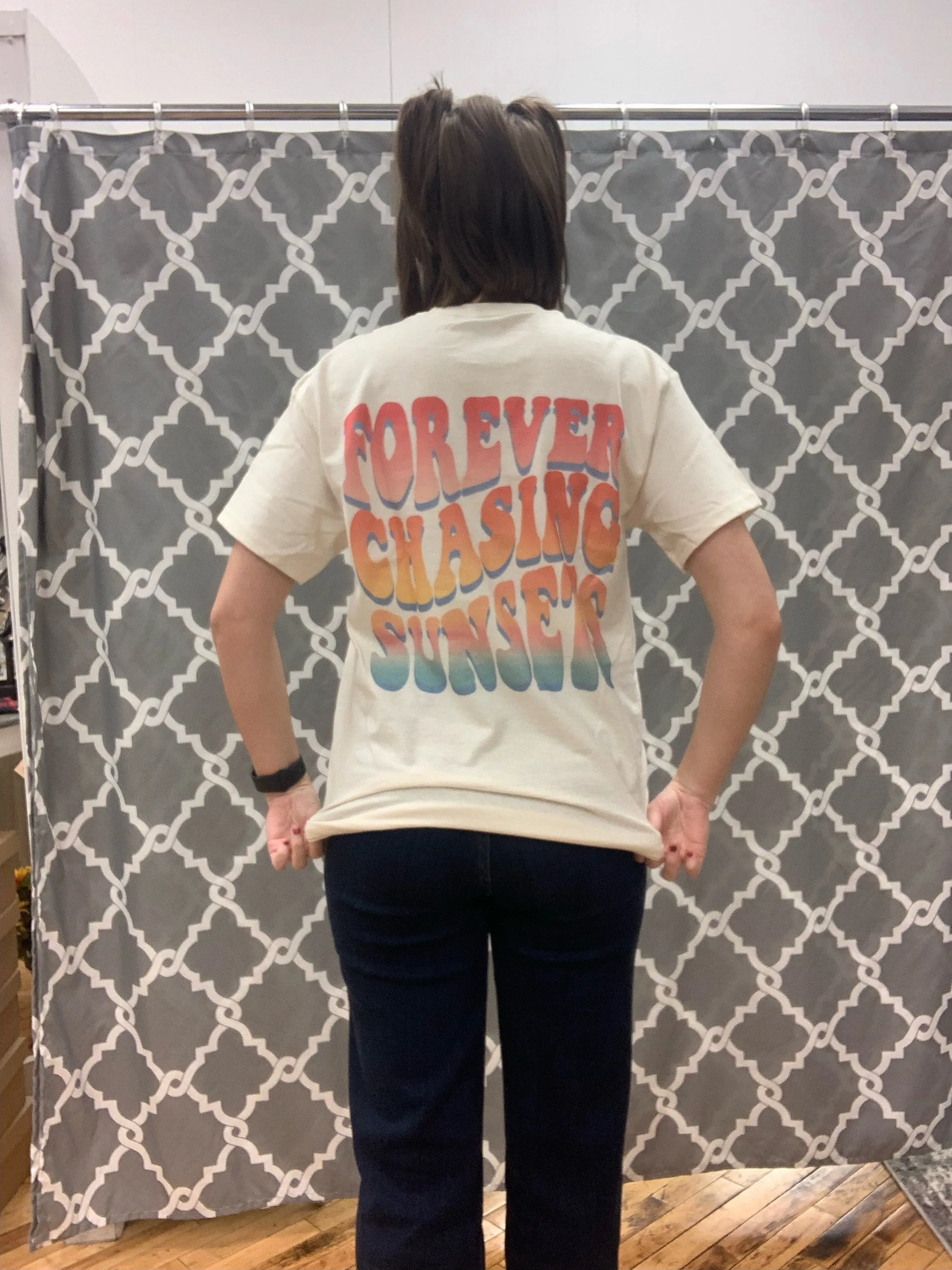 Chasing Sunsets Tee