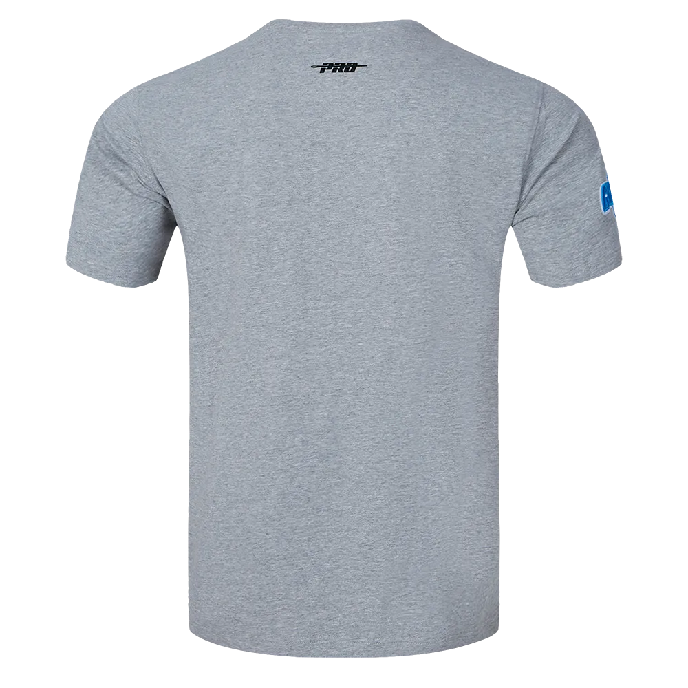 CHEYNEY UNIVERSITY CLASSIC MEN'S STACKED LOGO TEE (HEATHER GRAY/BLACK)