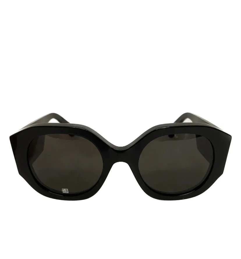 Chloe Oversized Acetate Round Sunglasses