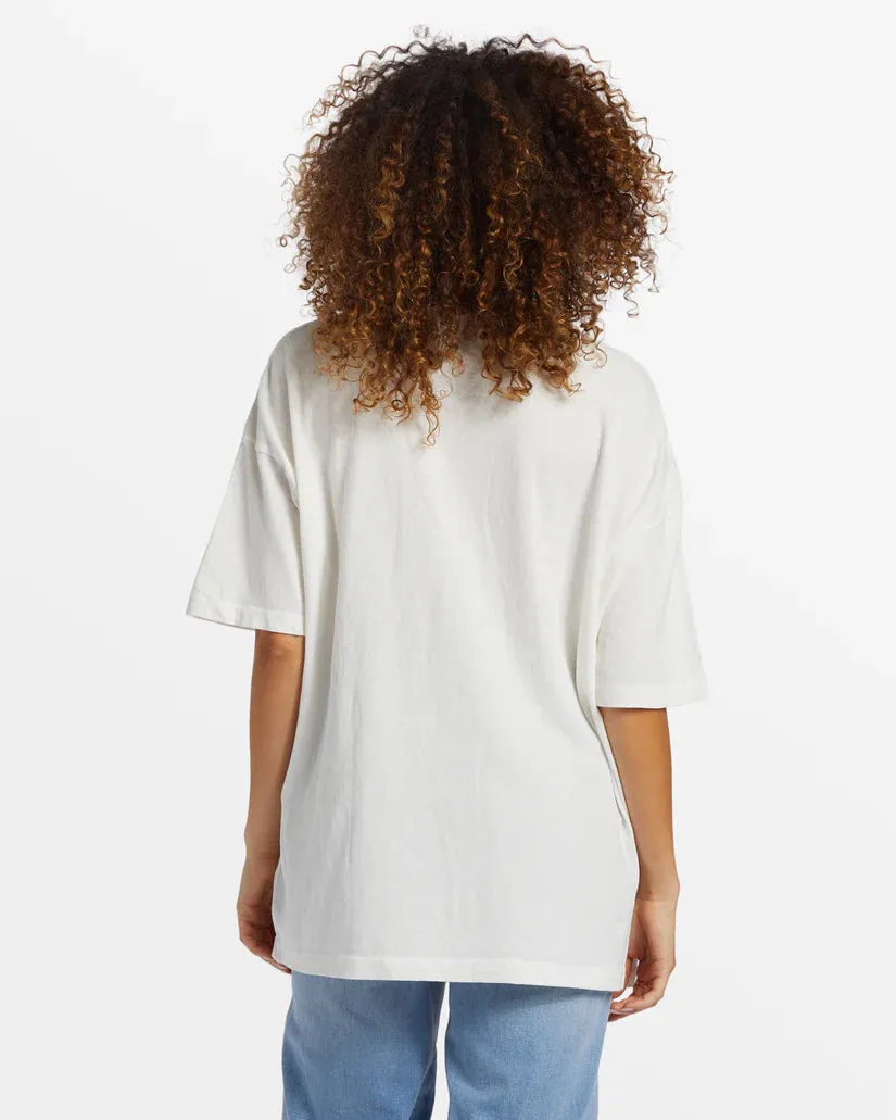Coastal Tides Oversized T-Shirt
