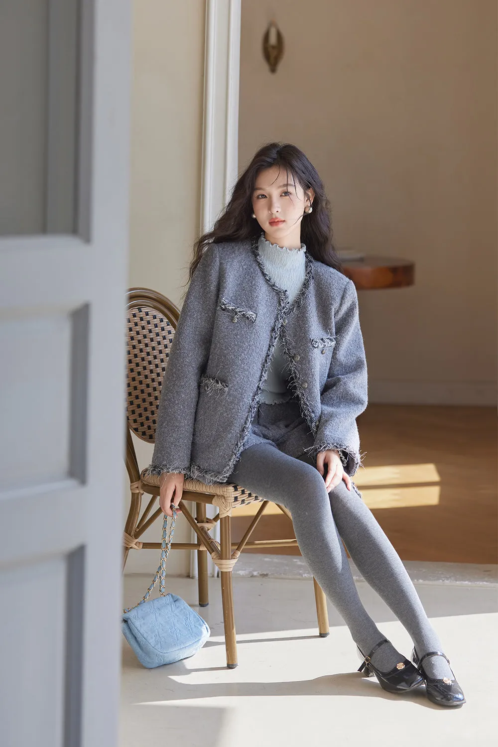 Coat and Shorts Set Separately Sold