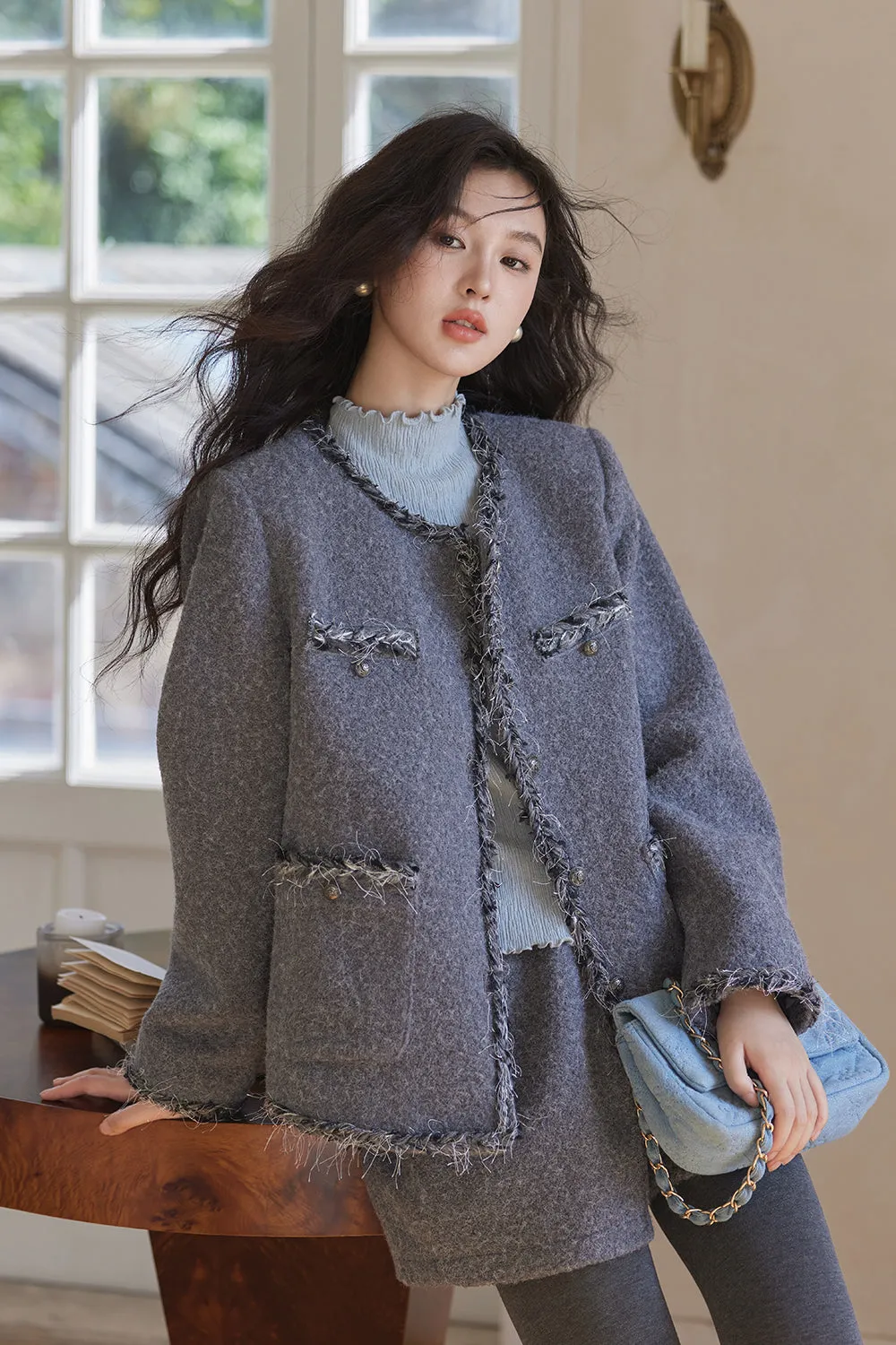 Coat and Shorts Set Separately Sold
