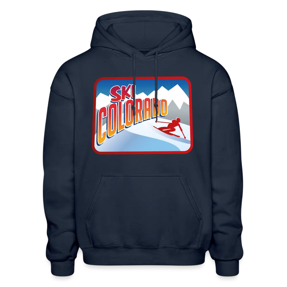 Colorado Whimsical State Logo Heavy Blend Adult Hoodie