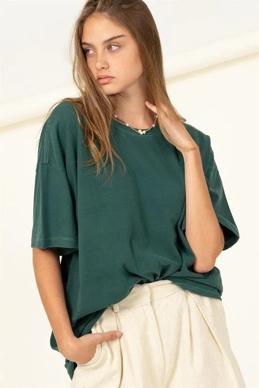 Cool And Chill Oversized T-Shirt