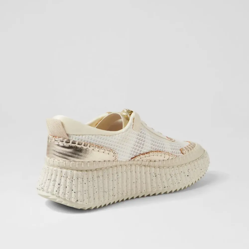 COPEN SNEAKER - GOLD & BEIGE