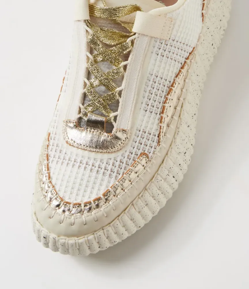 COPEN SNEAKER - GOLD & BEIGE