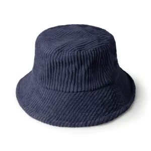 Corduroy Bucket Hat - Midnight Blue