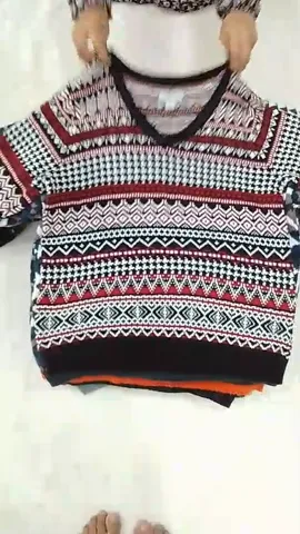 CR2824 Y2K Colourful Sweaters - 15 Pcs