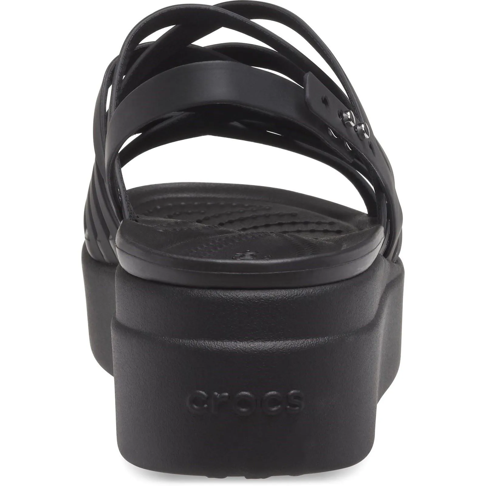 Crocs Women's Brooklyn Low Strappy Wedge Sandals in 2 Colours, Sizes 4 to 9