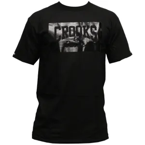 Crooks & Castles Core logo T-Shirt Black
