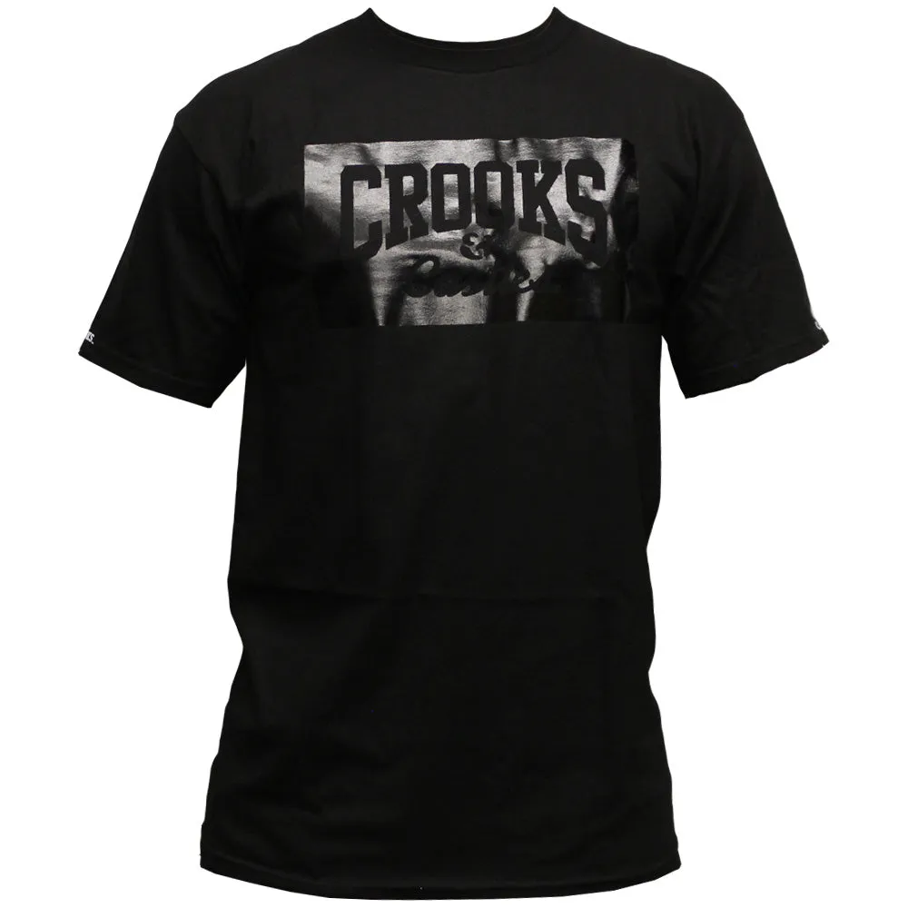 Crooks & Castles Core logo T-Shirt Black