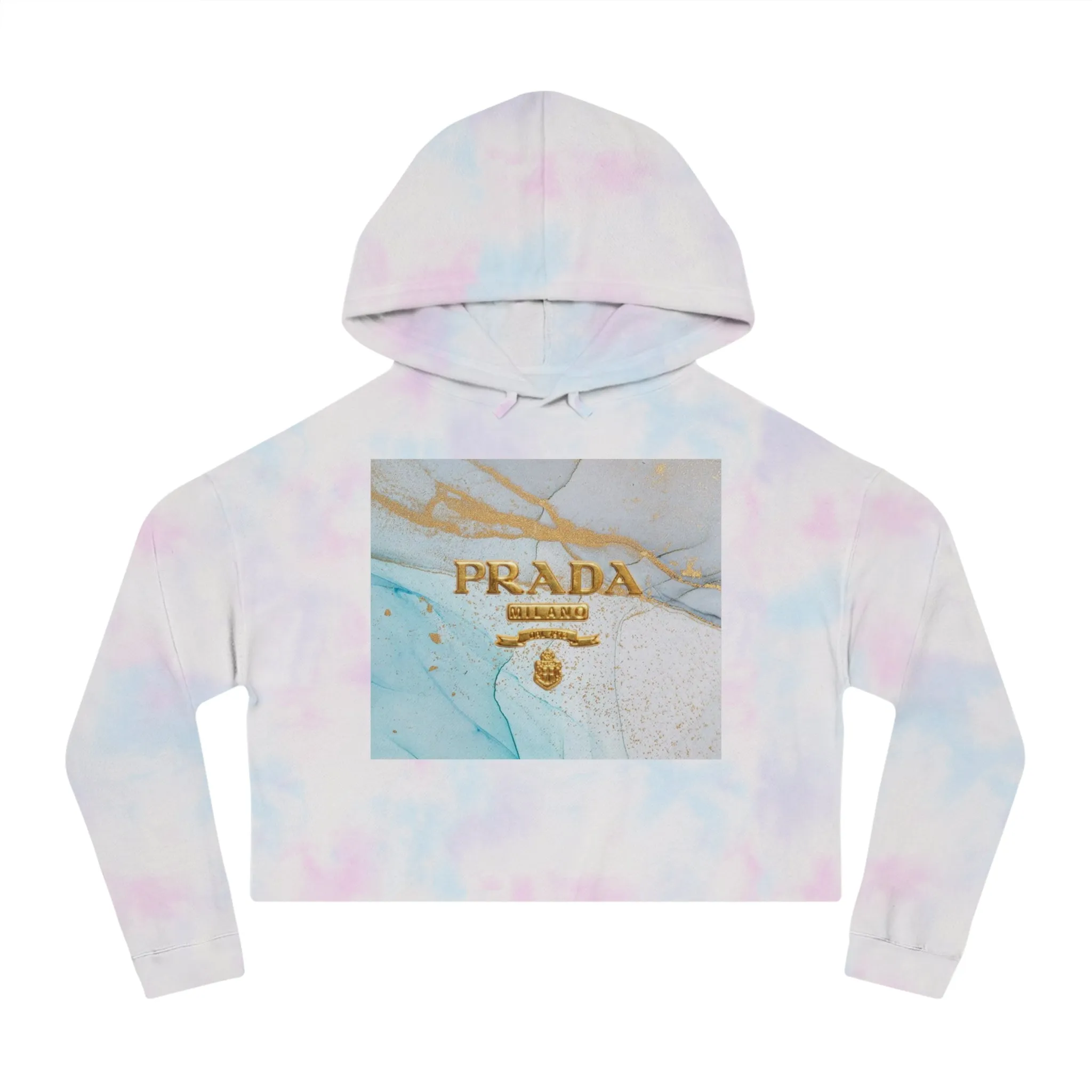 Cropped Hoodie - Prada Croptop Design