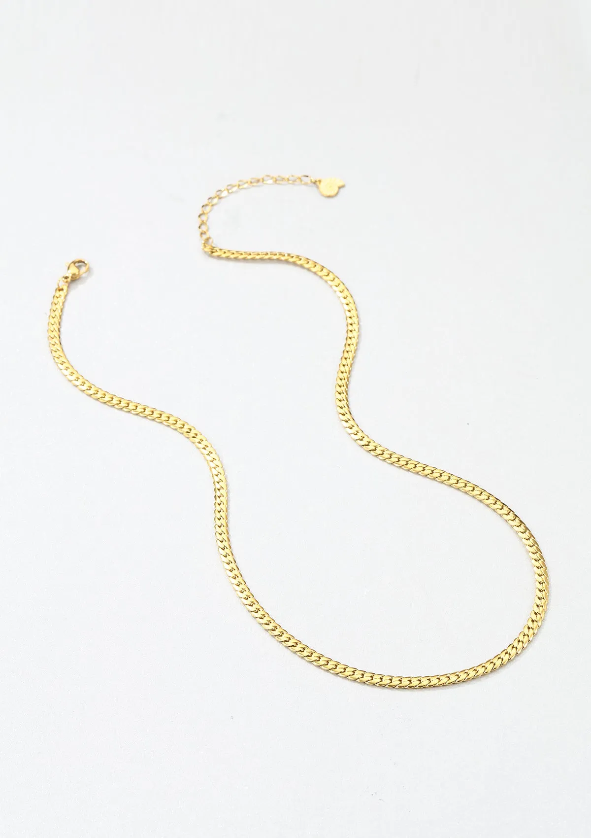 Cuban Link Chain Necklace Gold