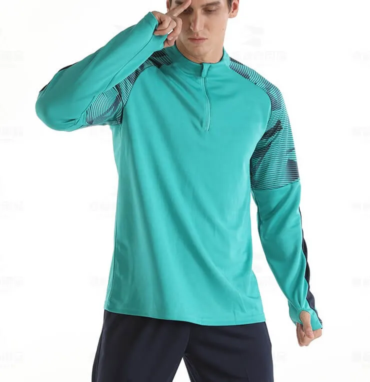 Custom Logo Half Zip Hoodie No Minimum