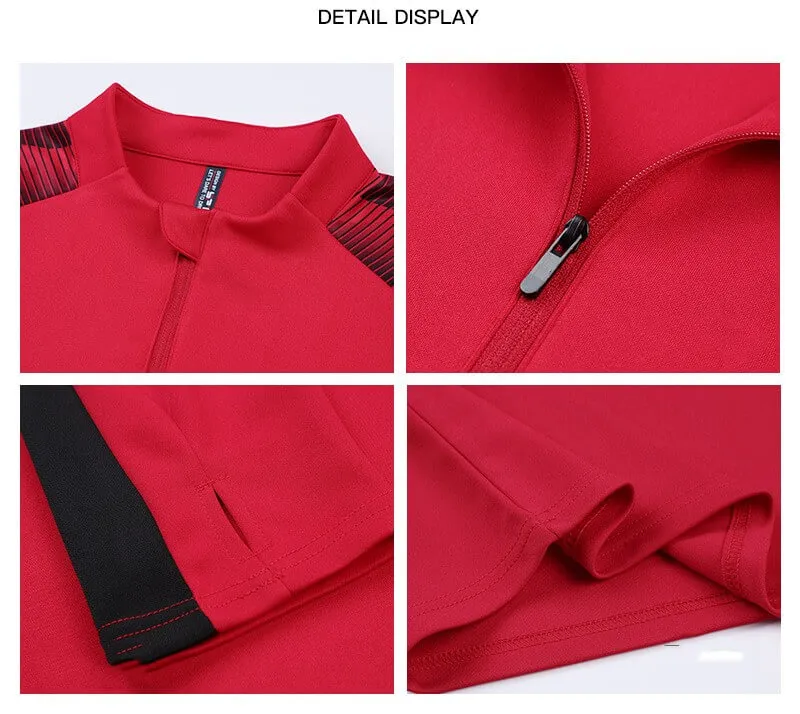 Custom Logo Half Zip Hoodie No Minimum