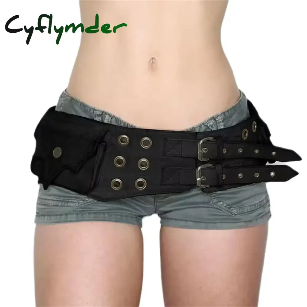 Cyflymder Cottage Vintage Heart Shape Belts Women PU Leather Adjustable Brown Sashes Y2K Grunge Rivet Hollow Out Accessaries