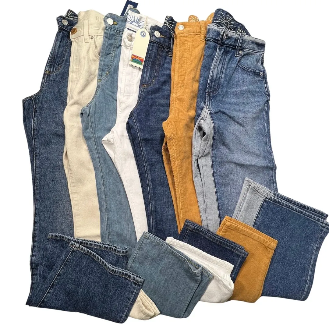Daily Blue Denim Assorted Women's Clothing New Wholesale